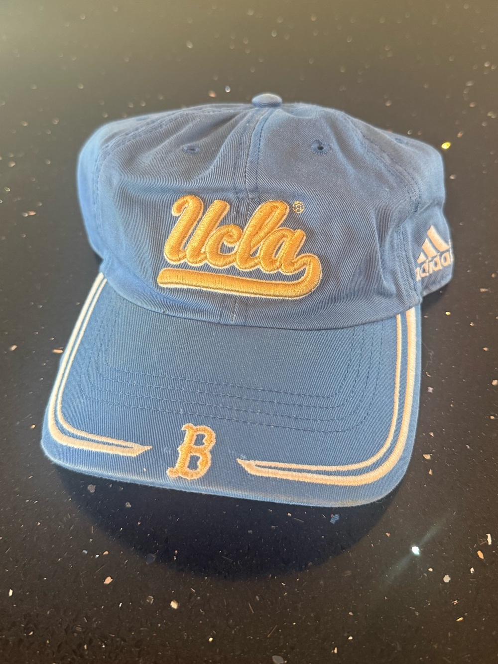 adidas UCLA Bruins NCAA Blue and Gold Baseball Hat